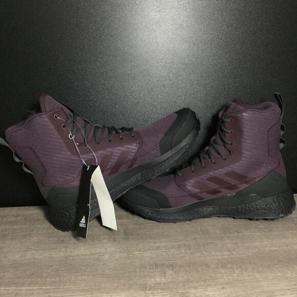 Adidas Terrex Free Hiker XPL Gore-TEX GTX Parley Hiking Shoes Maroon GW7222 8 - Picture 4 of 7
